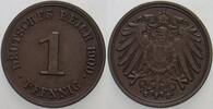 Kleinmünzen-Kaiserreich 1 Pfennig Grosser Adler -