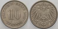 Kleinmünzen-Kaiserreich 10 Pfennig Grosser Adler -