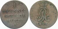 Hannover 1 Pfennig Georg IV. 1820-1830. -