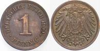 Kleinmünzen-Kaiserreich 1 Pfennig Grosser Adler -