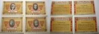 Deutsche Serienscheine 4 Scheine (10 Pf.,25Pf.,50 PF.,1 Mark) Emden 1918-1922. -