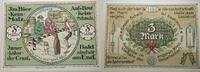 Deutsche Serienscheine 3 Mark Gronau 1918-1922. -