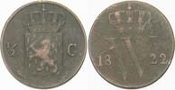 Niederlande-Königreich 1/2 Cent Wilhelm I. 1815-1840. -