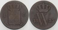 Niederlande-Königreich 1 Cent Wilhelm I. 1815-1840. -