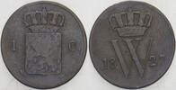 Niederlande-Königreich 1 Cent Wilhelm I. 1815-1840. -