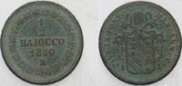 Italien-Kirchenstaat 1/2 Baiocchi Pius IX. 1846-1878. -