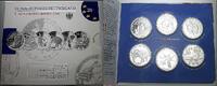 Deutschland 6 x 10 EURO SILBERGEDENKMÜNZENSET -