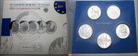 Deutschland 5 x 10 EURO SILBERGEDENKMÜNZENSET -