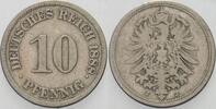 Kleinmünzen-Kaiserreich 10 Pfennig Kleiner Adler -