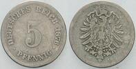 Kleinmünzen-Kaiserreich 5 Pfennig Kleiner Adler -