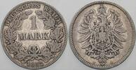 Kleinmünzen-Kaiserreich 1 Mark Kleiner Adler -