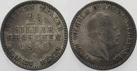 Preußen 2 1/2 Silbergroschen 1858 A Friedrich Wilhelm IV. 1840-1861 Patina, VF-