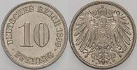 Kleinmünzen-Kaiserreich 10 Pfennig Grosser Adler -