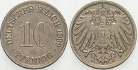 Kleinmünzen-Kaiserreich 10 Pfennig Grosser Adler -