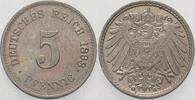 Kleinmünzen-Kaiserreich 5 Pfennig Grosser Adler -