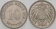 Kleinmünzen-Kaiserreich 10 Pfennig Grosser Adler -