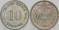 Kleinmünzen-Kaiserreich 10 Pfennig Grosser Adler -