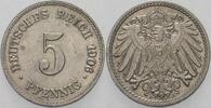 Kleinmünzen-Kaiserreich 5 Pfennig Grosser Adler -