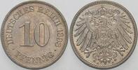 Kleinmünzen-Kaiserreich 10 Pfennig Grosser Adler -