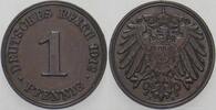 Kleinmünzen-Kaiserreich 1 Pfennig Grosser Adler -