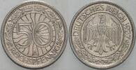 Kleinmünzen - Weimarer Republik 50 Reichspfennig Weimarer Republik -