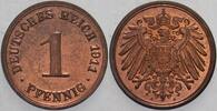 Kleinmünzen-Kaiserreich 1 Pfennig Grosser Adler -
