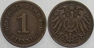 Kleinmünzen-Kaiserreich 1 Pfennig Grosser Adler -