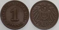 Kleinmünzen-Kaiserreich 1 Pfennig Grosser Adler -