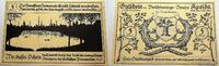 Deutsche Serienscheine 5 Mark Apolda 1918-1922. -