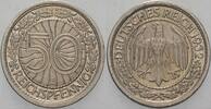 Kleinmünzen - Weimarer Republik 50 Reichspfennig Weimarer Republik -