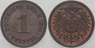 Kleinmünzen-Kaiserreich 1 Pfennig Grosser Adler -