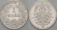 Kleinmünzen-Kaiserreich 1 Mark Kleiner Adler -