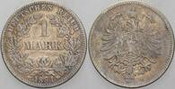 Kleinmünzen-Kaiserreich 1 Mark Kleiner Adler -