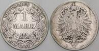 Kleinmünzen-Kaiserreich 1 Mark Kleiner Adler -