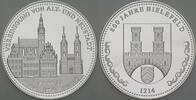 Bielefelder Medaillen Silbermedaille (333er) VEREINIGUNG VON ALT-UND NEUSTADT -