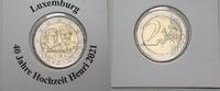 Luxemburg 2 Euro - RELIEFPRÄGUNG 40 JAHRE HOCHZEIT HENRI -