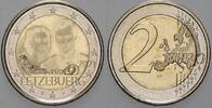 Luxemburg 2 Euro - FOTOPRÄGUNG 40 JAHRE HOCHZEIT HENRI -