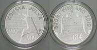 Finnland 10 Euro 100. GEBURTSTAG VON KONSTA JYLHÄ -