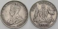 Australien Shilling Georg V. 1910-1936. -