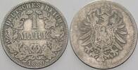Kleinmünzen-Kaiserreich 1 Mark Kleiner Adler -