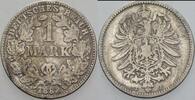 Kleinmünzen-Kaiserreich 1 Mark Kleiner Adler -