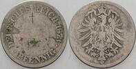 Kleinmünzen-Kaiserreich 10 Pfennig Kleiner Adler -