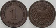 Kleinmünzen-Kaiserreich 1 Pfennig Grosser Adler -