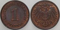 Kleinmünzen-Kaiserreich 1 Pfennig Grosser Adler -
