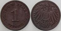 Kleinmünzen-Kaiserreich 1 Pfennig Grosser Adler -