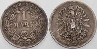 Kleinmünzen-Kaiserreich 1 Mark Kleiner Adler -