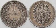 Kleinmünzen-Kaiserreich 1 Mark Kleiner Adler -