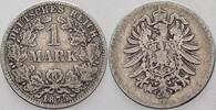 Kleinmünzen-Kaiserreich 1 Mark Kleiner Adler -