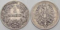 Kleinmünzen-Kaiserreich 1 Mark Kleiner Adler -