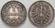Kleinmünzen-Kaiserreich 1 Mark Kleiner Adler -